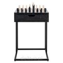 RICHMOND stolik szachowy DAVOS czarny - 3