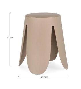 BIZZOTTO stołek IMOGEN beżowy
