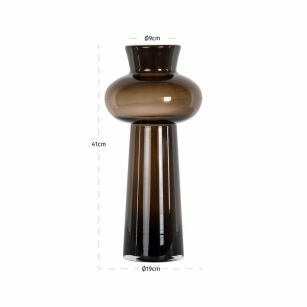 RICHMOND wazon JAMEY L brązowy