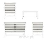 BIZZOTTO zestaw ogrodowy HARLEY biały - 6