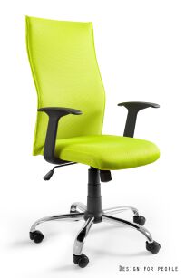 Krzesło biurowe BLACK ON BLACK W-93A-PS zielony