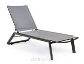 BIZZOTTO leżak ogrodowy CRUISE szary - 2