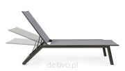 BIZZOTTO leżak ogrodowy CRUISE szary - 4