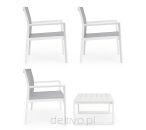 BIZZOTTO zestaw ogrodowy KALLEN biały - 7