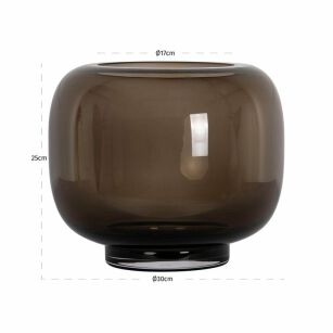 RICHMOND świecznik ROWEN brązowy