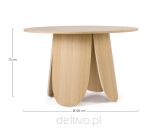 BIZZOTTO stół jadalniany JORDYN 120 - 5