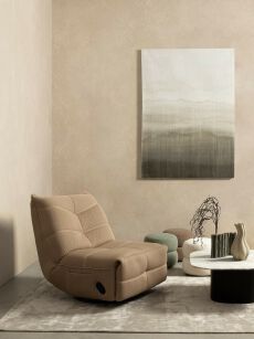 BIZZOTTO fotel GITTA beżowy