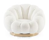 BIZZOTTO fotel obrotowy FLOREL biały - 3