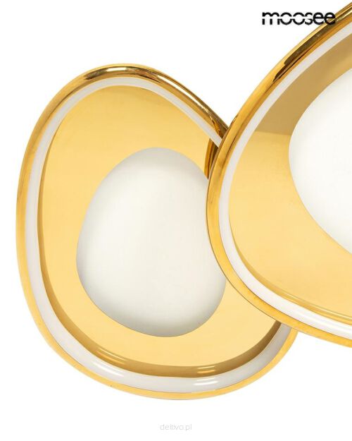 MOOSEE lampa sufitowa / plafon CELL 3     złota