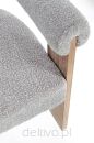 BIZZOTTO krzesło AGAPE beżowy / szary - 7