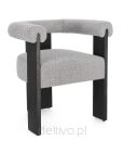 BIZZOTTO krzesło AGAPE czarny / szary - 2