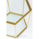 KARE stolik COMB GOLD 55 złoty - 3
