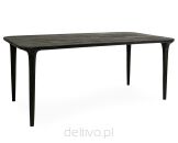 MaMaison stół jadalniany LAMINAR 200      czarny / drewno - 3