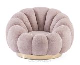 BIZZOTTO fotel obrotowy FLOREL różowy - 3