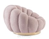 BIZZOTTO fotel obrotowy FLOREL różowy - 5