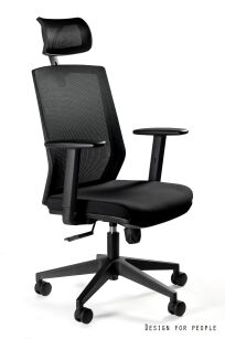 Fotel biurowy ESTA F502-1H czarny