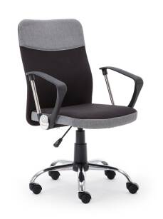 Krzesło biurowe BARI czarny-szary