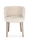 BIZZOTTO krzesło ILMA ARM beżowe - 4