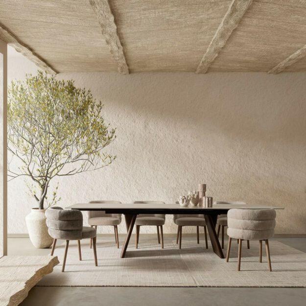 BIZZOTTO krzesło ILMA ARM beżowe