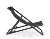 BIZZOTTO leżak ogrodowy składany TAYLOR   szary - 4