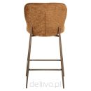 RICHMOND krzesło barowe ODARBY            pomarańczowe - 4