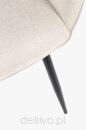 BIZZOTTO krzesło CORA ARM czarny /        beżowy - 8