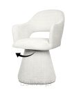 MaMaison krzesło obrotowe VERONA białe - 5