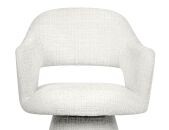 MaMaison krzesło obrotowe VERONA białe - 8