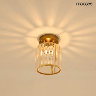 MOOSEE lampa sufitowa / plafon REY złota