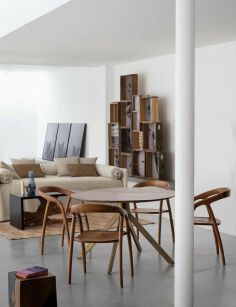 BIZZOTTO krzesło DOTTY brązowe