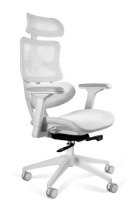 Fotel biurowy ERGOTECH CM-B137AW-4 biały