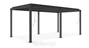 BIZZOTTO pergola ogrodowa GARDA 3x6       szara - 2