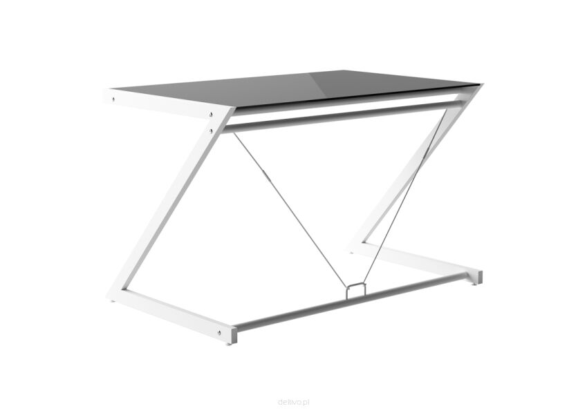 Biurko COMPUTER DESK 122x76x73 cm 816-02 DD Z-LINE szkło