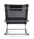 BIZZOTTO leżak bujany ogrodowy ROGER      czarny - 4