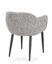BIZZOTTO krzesło KATI ARM szare - 3