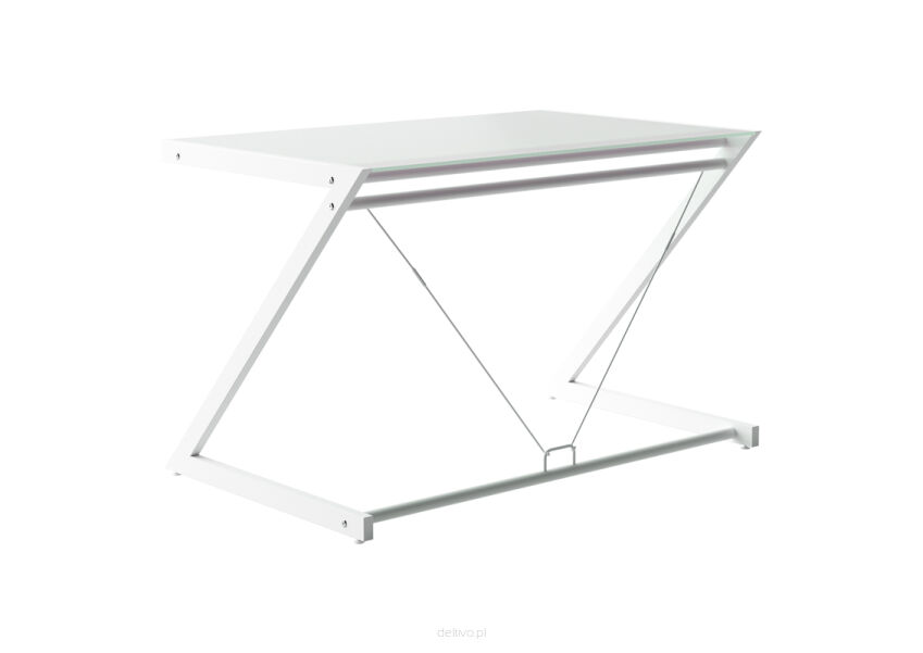 Biurko COMPUTER DESK 122x76x73 cm 816-02 DD Z-LINE szkło