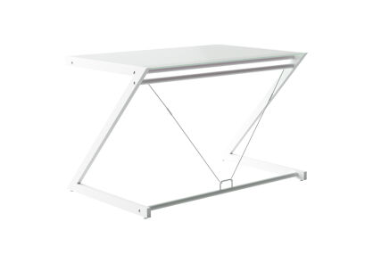 Biurko COMPUTER DESK 122x76x73 cm 816-02 DD Z-LINE szkło