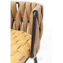 KARE krzesło barowe CHEERIO żółte - 4