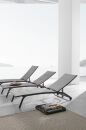 BIZZOTTO leżak ogrodowy CLEOPAS szary - 9
