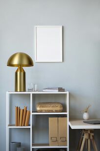 MOOSEE lampa biurkowa FUNGO złota