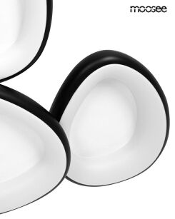 MOOSEE lampa sufitowa / plafon AREA 3     czarna