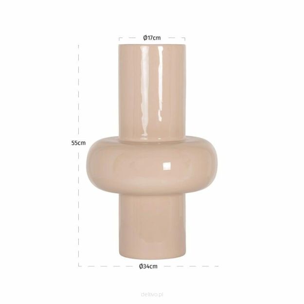 RICHMOND wazon BENICE L beżowy