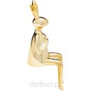 KARE dekoracja SITTING RABBIT 29 cm złota - 4