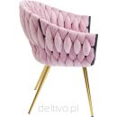 KARE krzesło KNOT różowe - 3