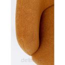 KARE fotel obrotowy PEONY pomarańczowy - 7