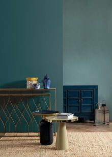 BIZZOTTO stolik kawowy NALIMA 40,5        niebieski