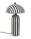 KARE lampa stołowa STRISCE 48 cm          biało-czarna - 2