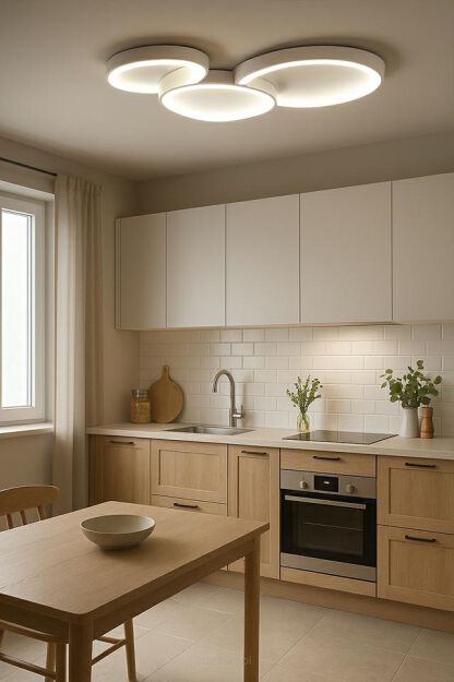 MOOSEE lampa sufitowa / plafon CELLS 3    biała