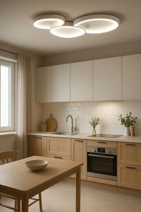 MOOSEE lampa sufitowa / plafon CELLS 3    biała