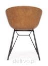 BIZZOTTO krzesło WARHOL brązowe - 4